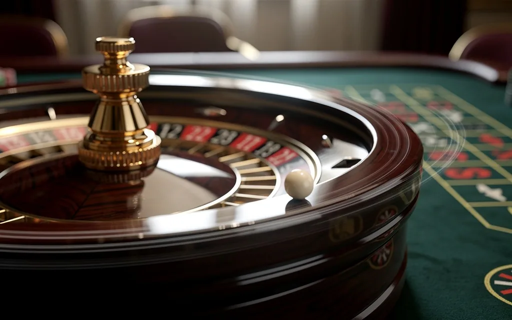 Detalle de mesa de juego